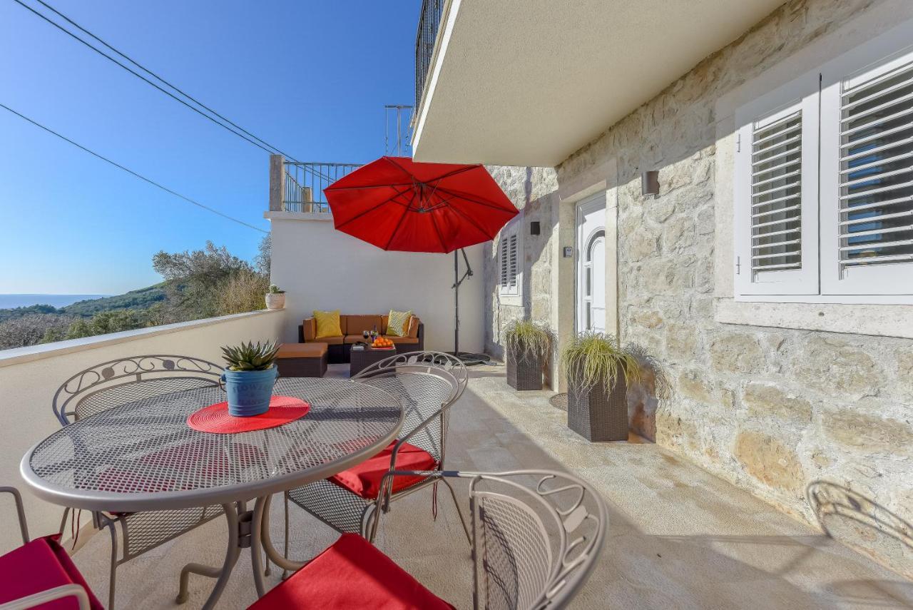 Polly Apartments With Swimming Pool Babino Polje ภายนอก รูปภาพ